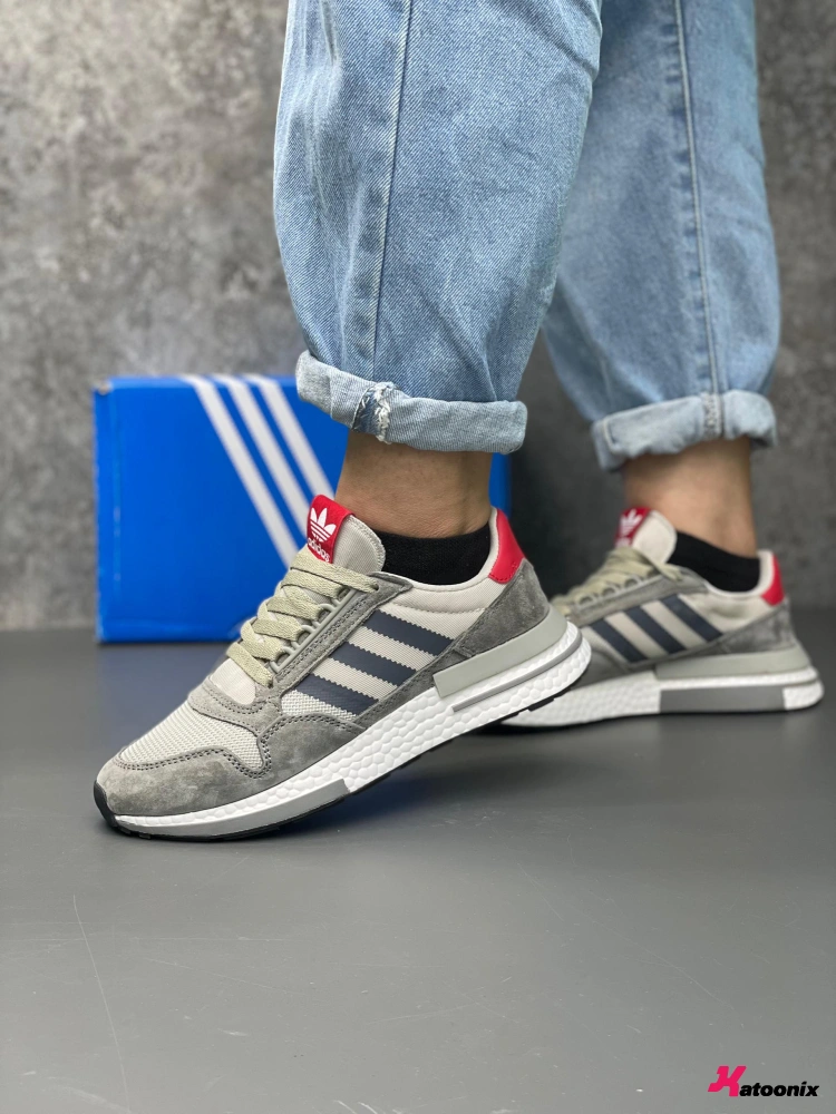 کفش رترو آدیداس زد ایکس 500 / zx500 رنگ خاکستری