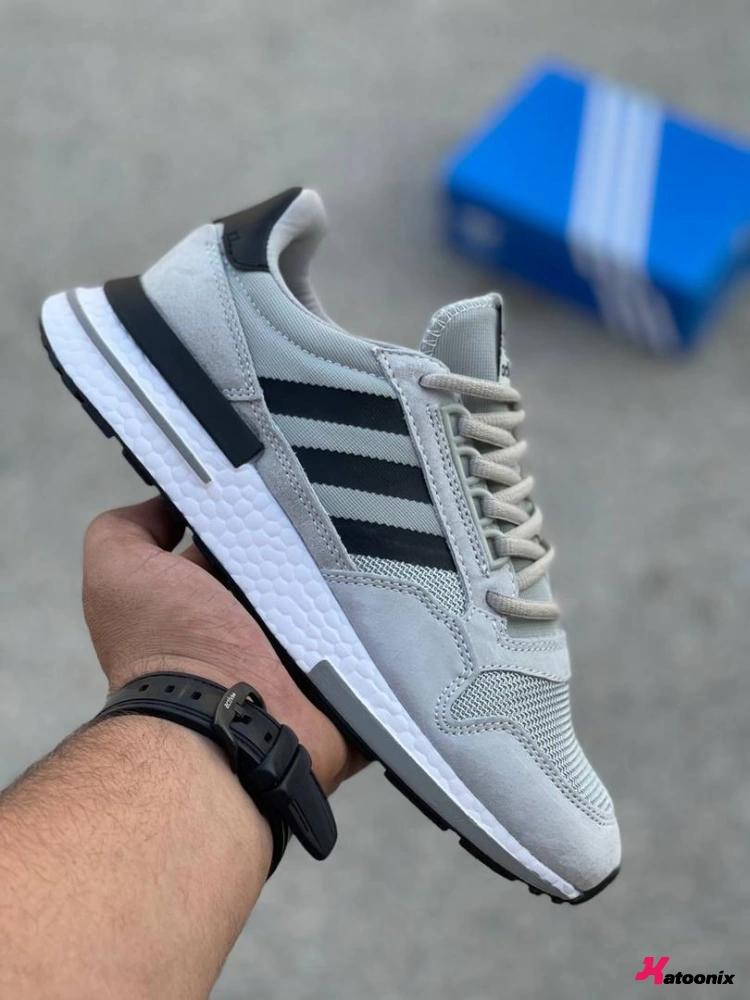 کفش رترو آدیداس زد ایکس 500 / zx500 رنگ طوسی